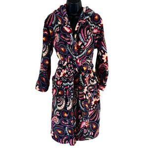 Vera Bradley Beautiful Plush Paisley Print Robe